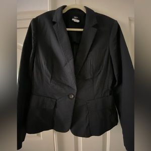 Sophisticated and chic Philippe Adec black pantsuit. Perfect for dress or casual